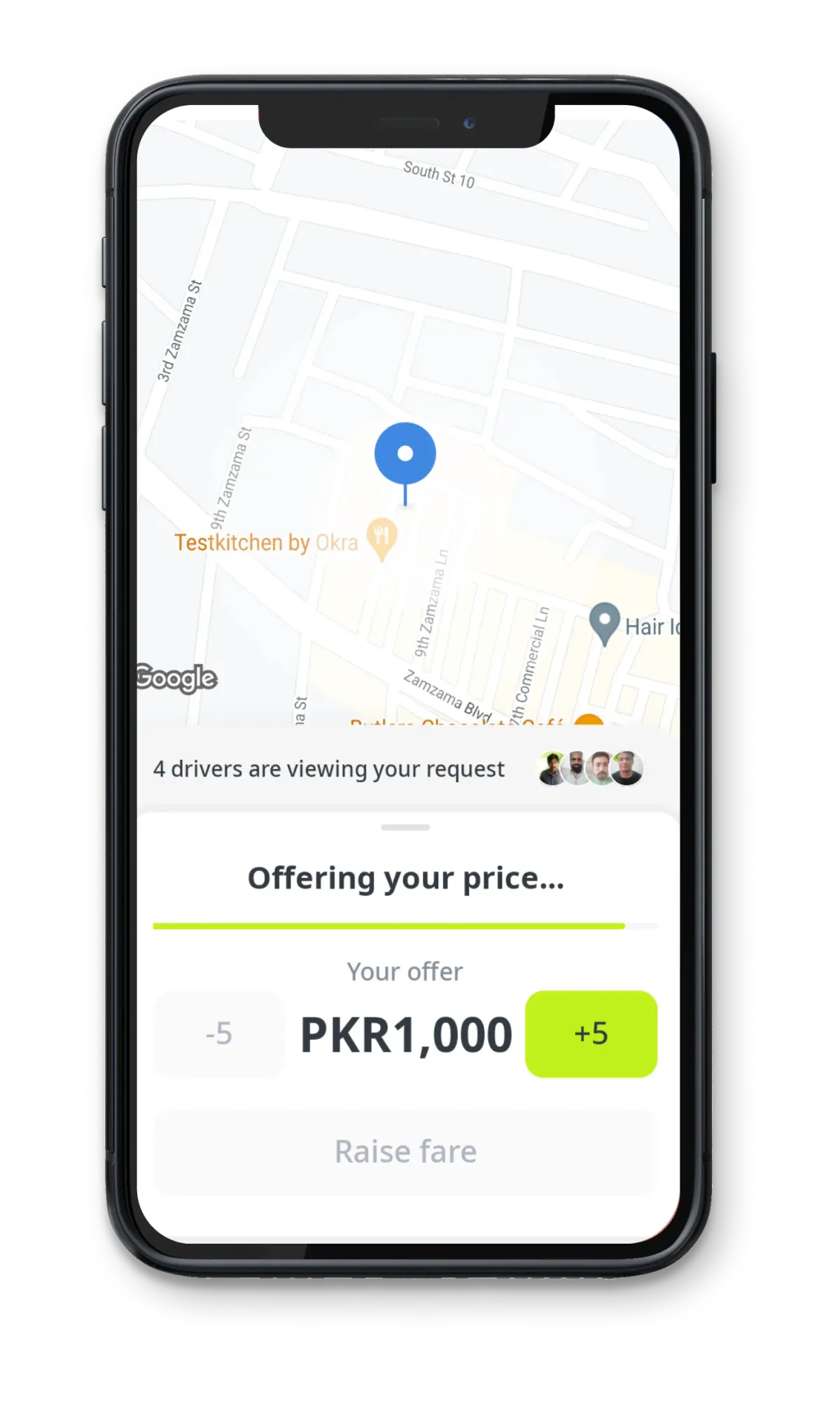 Ride-hailing payments hero